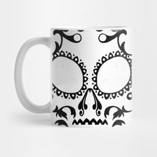 calavera - black Mug